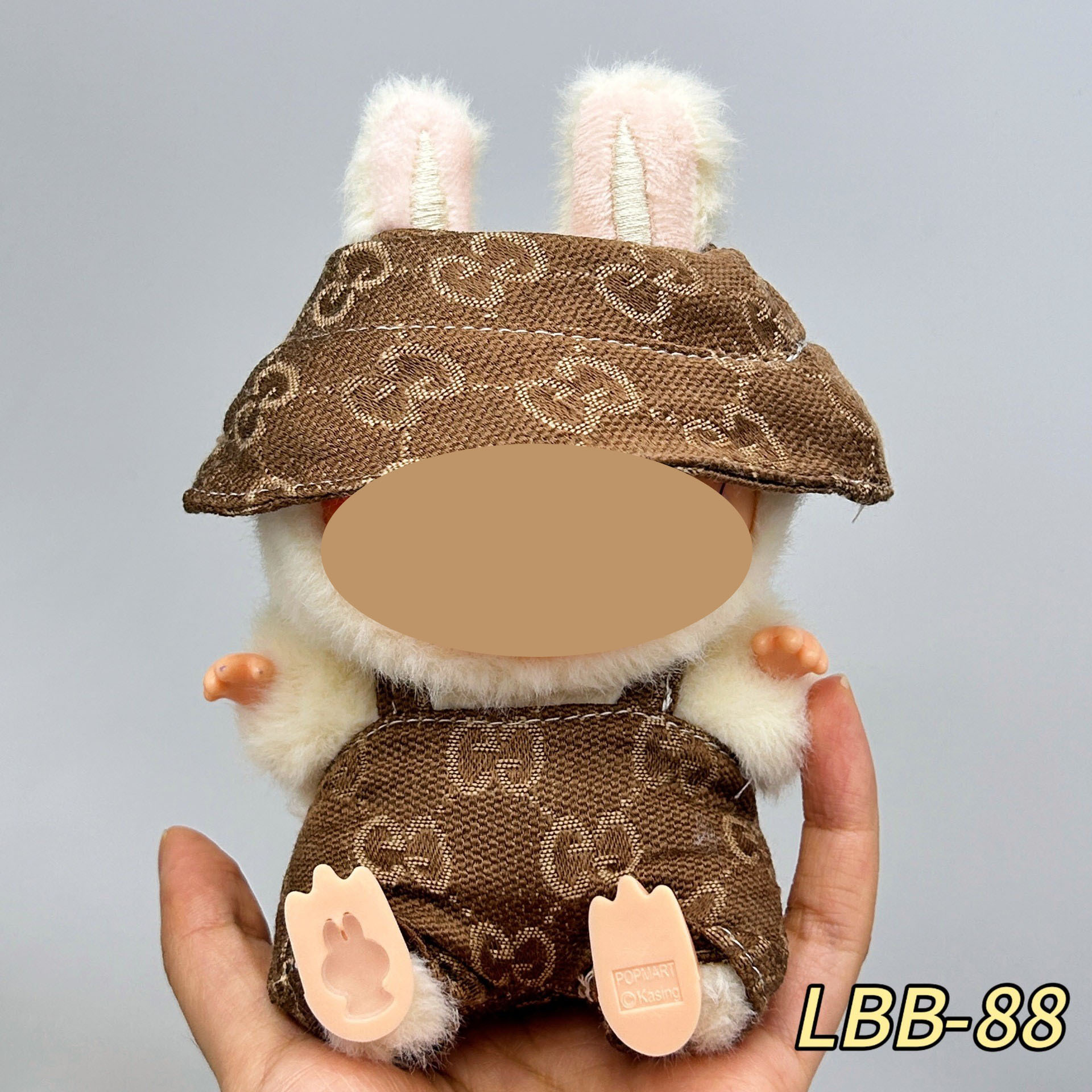 Liquidación de ropa: Conjunto de ropa de repuesto para muñecos de peluche Labubu de vinilo, de primera, segunda y tercera generación. image 75