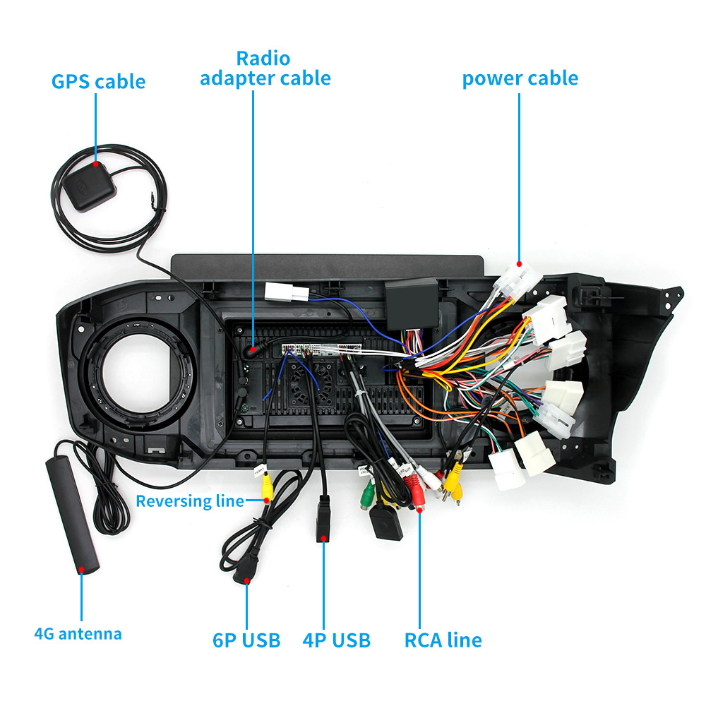 Aplicable a 16-22 Toyota Tacoma 13 pulgadas coche Android pantalla grande navegación GPS REPRODUCTOR DE todo-en una máquina