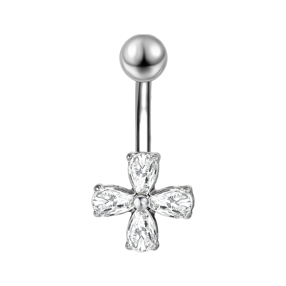 Labret piercing jewelry detail image