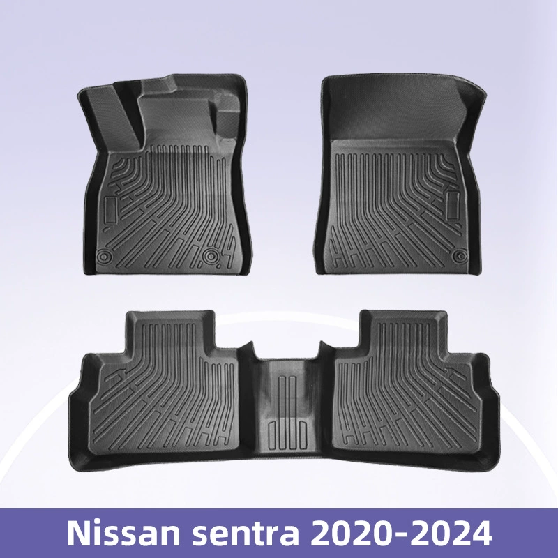Подходит для Nissan sentra 2020-2024 3D 24/7 Материал TPE автомобильная подушка хвост коврик