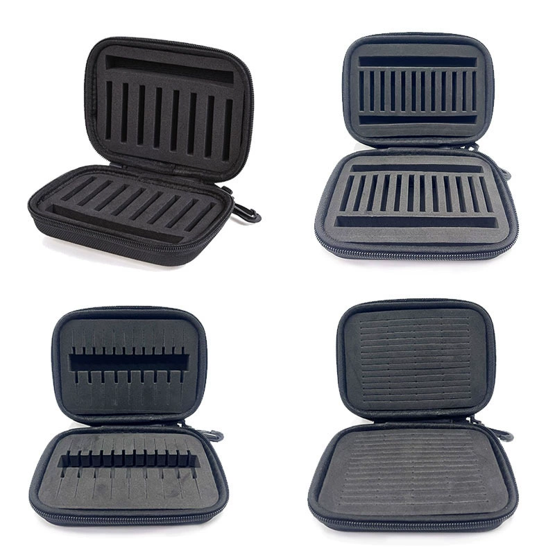 Сумка Luya с блестками, сумка для косметики с рыболовными снастями, косметичка с микро-пайетками, косметичка из ЭВА с рыболовными снастями, крючок для рыбы, косметичка