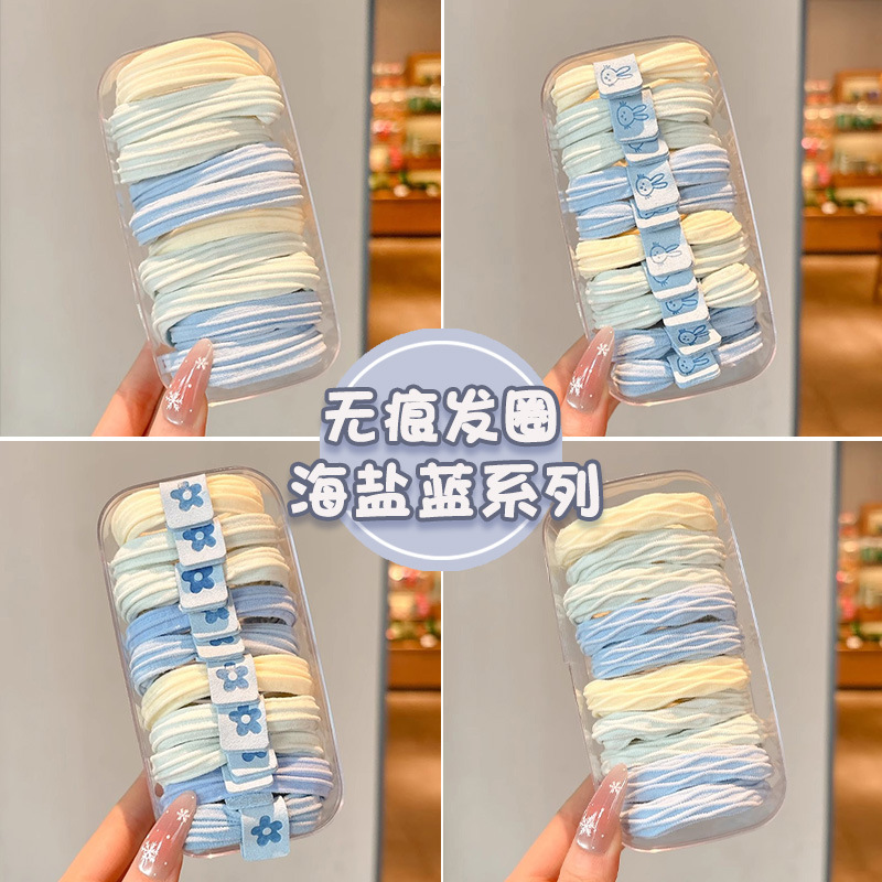 High ponytail hair rope high elastic durable rubber band women's hair band 2025 new high-end spring and summer headband headdress High ponytail hair rope high elastic durable rubber band women's hair band 2025 new high-end spring and summer headband headdress