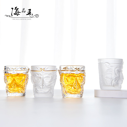 Wukong Cup Master Cup Men's Kung Fu Tea Cup Single Glass Cup Personal Tea Cup Glass Great Sage Tea Cup