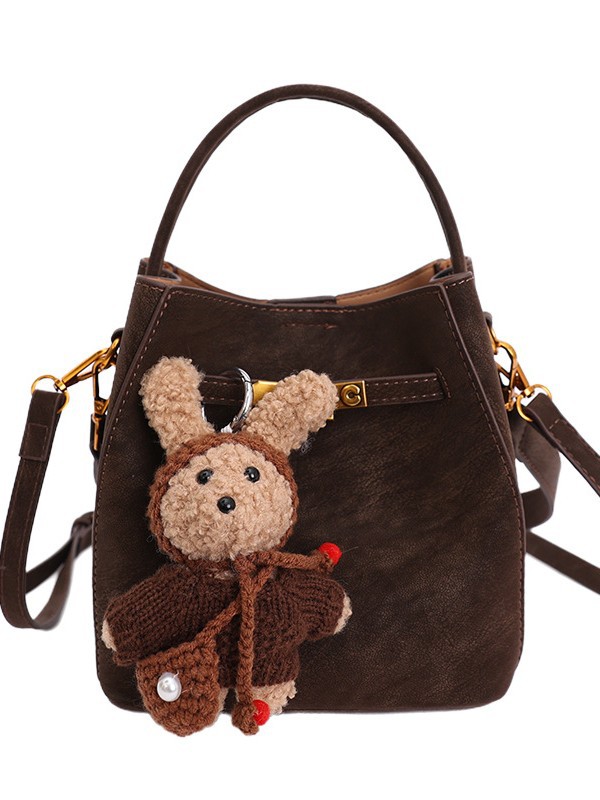 Super caliente canasta de platos de mano bolso de cubo de agua mujer venta caliente transfronteriza nuevo nicho coreano alto sentido versátil bolso mochila