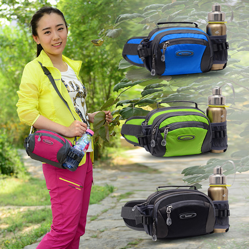 Explorer Multifunctional Outdoor Sports Waist Bag Men's Mountaineering Bag Women's Single Shoulder Crossbody Bag Cycling Running Water Bottle Waist Bag