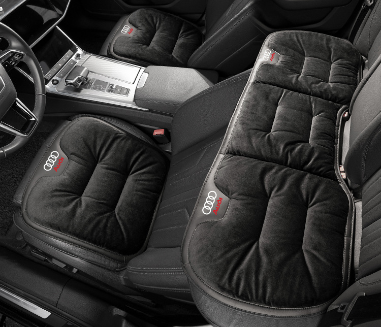 Suitable for Audi A6L/A7L/A4L/Q5L/Q3/Q6/Q4/A8 Warm Cushion Seat Cover Winter Seat Cushion