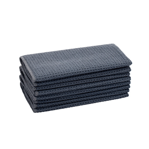 Factory Direct Supply Honeycomb Cloth Pineapple Wood Car Cleaning Towel Thickened Ultra-fine Fiber Waffle Large Size Car Washing Towel 