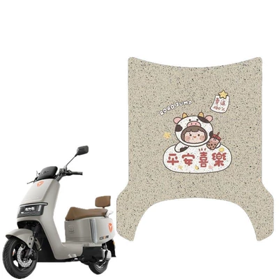 car mat customizable pattern — Electric vehicle foot mat