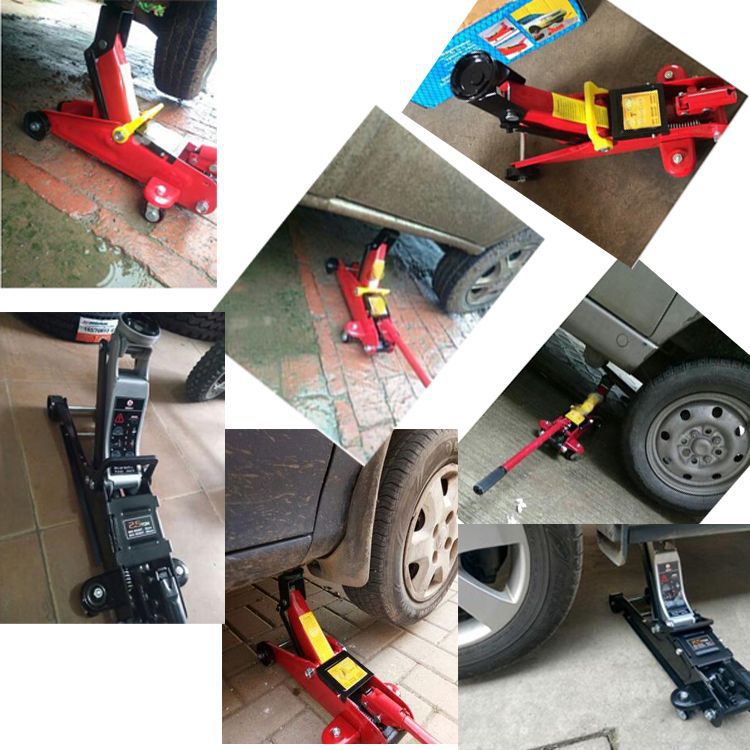 2-ton horizontal hydraulic jack for 2-ton cars, 2.5-ton small cars, sedans, and SUVs, 2.5T low-profile jack