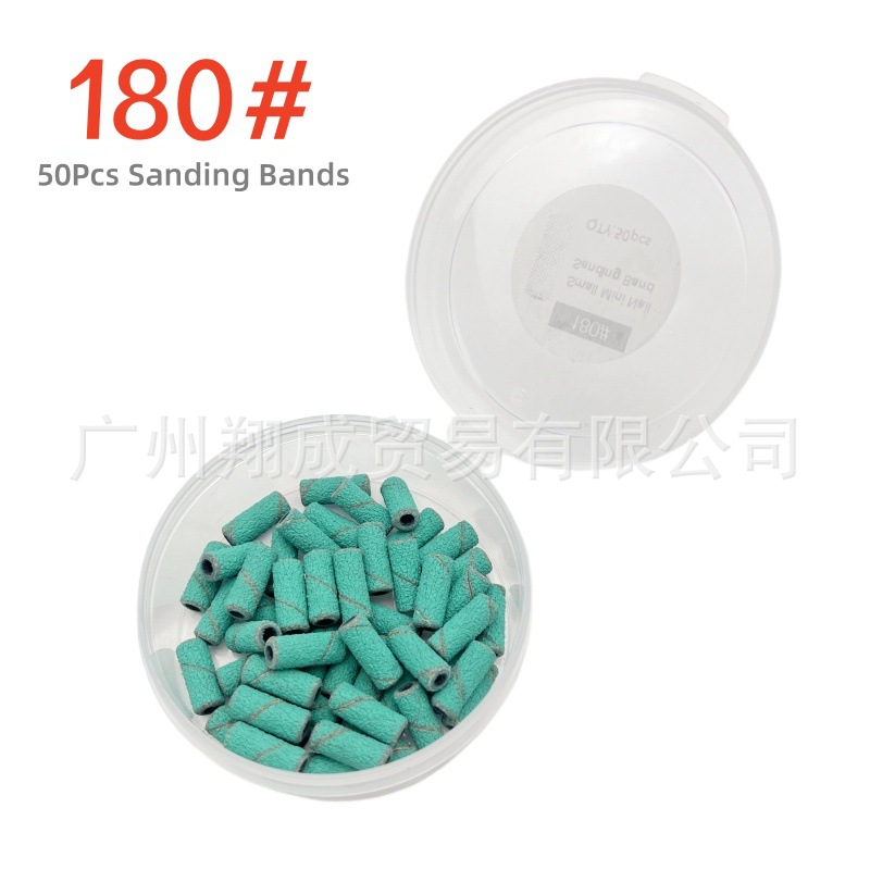 Internet celebridad anillo de arena de uñas de tamaño pequeño rodamiento mini conjunto anillo de arena núcleo del eje manicura removedor de uñas cabeza de molienda 3,1mm