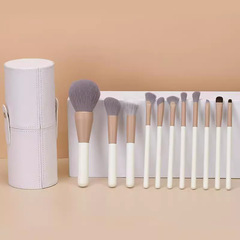 New 11-Piece Oil Brush Set Cream Blush Brush Eyeshadow Brush Makeup Tools Animal Hair Eyeshadow Brush