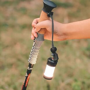 Trekking Pole Backpack Fixed Elastic Rope Fixed Buckle Binding Rope Anti-Lost Buckle Outdoor Climbing Essential Artifact