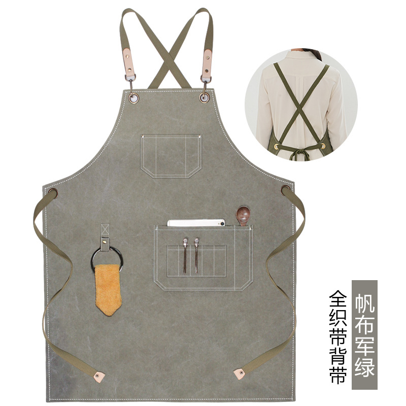 Anillo de cinta estilo ejército verde