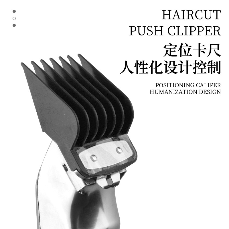 CestoMen peluquería pelo Clipper eléctrico límite peine traje pelo Clipper push Edge peine pinza posicionamiento peine 8-piece Set