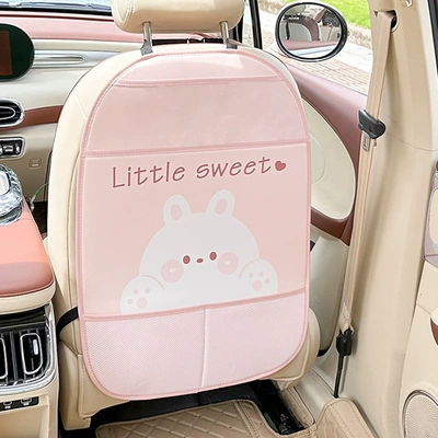 rear seats, designed to prevent kicking, Chair back anti-kick pad - fat-rabbit-anti-kick-pad