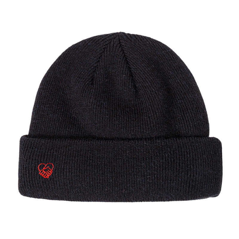 Novos homens de lã de malha de pelúcia, ao ar livre, inverno, casal grosso e quente, chapéu de pele de melão elástico para mulher_voghion.com