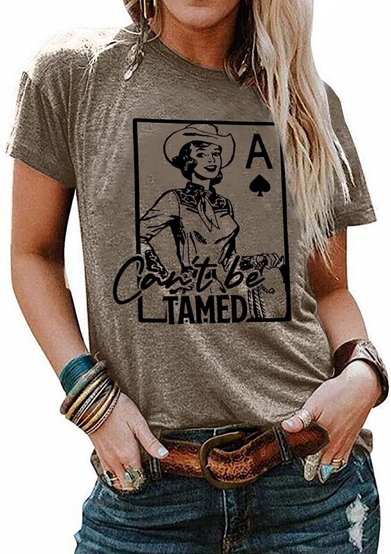 in stock Amazon Women's Retro Denim Tee Country West Tee Nashville Concert Costume