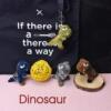 Plush dinosaur, doll, keychain, bag decoration, cute backpack