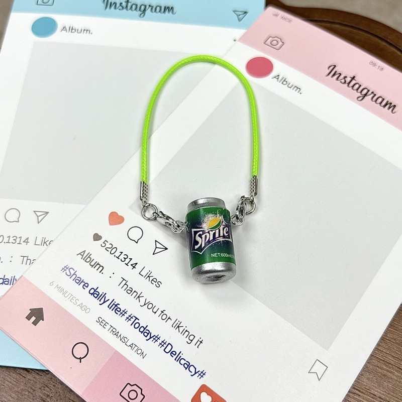 模擬缶飲料ボトルコットンドール斜めアクセサリーキーホルダーラブドールクロスボディバッグペンダント|undefined