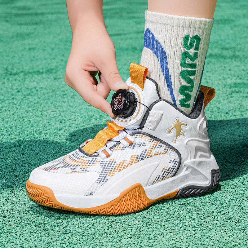 Basketballschoenen voor jongens ademend en antislip_voghion.com
