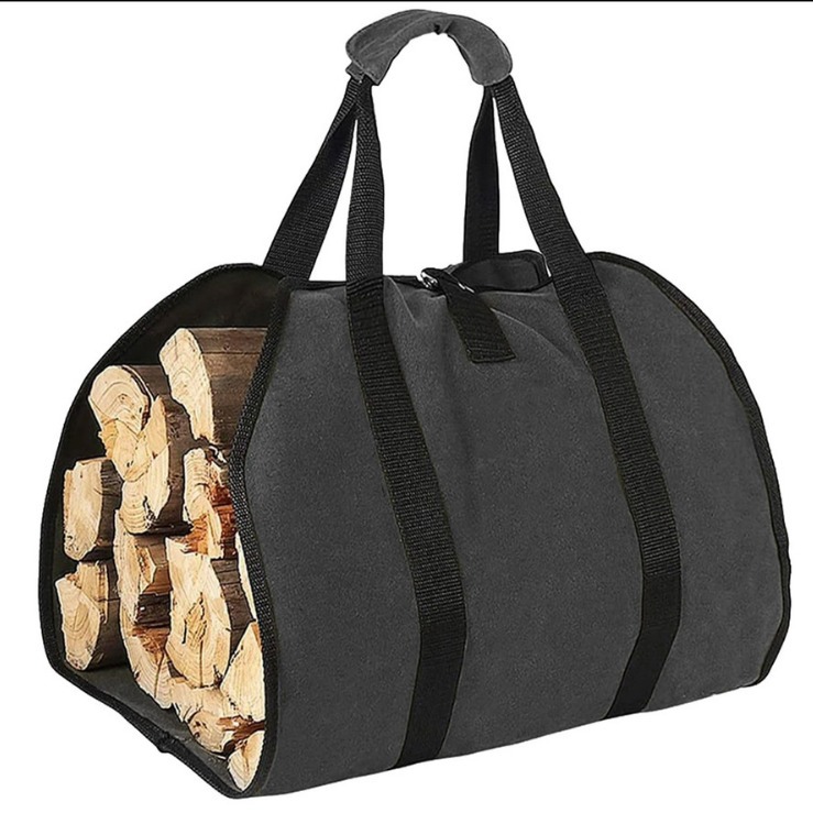 Fábrica en stock suministro directo al aire libre bolsa de almacenamiento portátil bolso durable multifuncional leña herramientas
