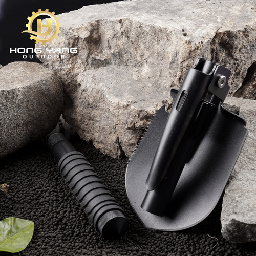 Manufacturer's new fire engineer shovel multifunctional shovel military shovel outdoor camping supplies folding military shovel wholesale