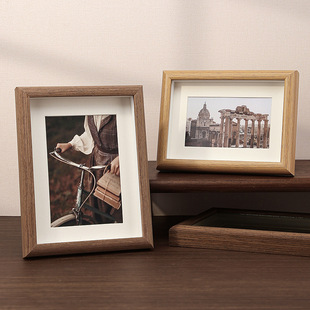 Wooden hollow stereo photo frame table wholesale 5 inch 6 photo frame 7 wall 8 glass photo frame manufacturer a4 picture frame