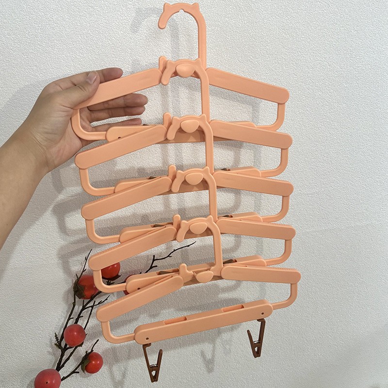 브라운 색상(접이식 클립 포함 5개 팩)