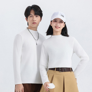 Guangdong Cang New 632# De Rong Thickened Long Sleeve T-shirt Thermal Underwear Fall/Winter Inner Base Shirt for Men and Women