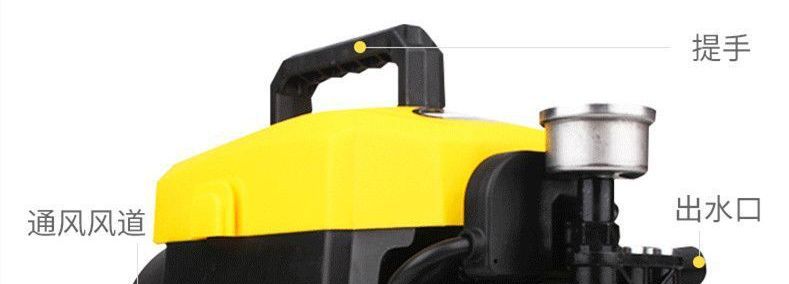 Car Washing Machine, Car Cleaning Gadget, Car Brushing Pump, Household High-Power Ultra-Pressure Fully Automatic Portable 220V Handheld