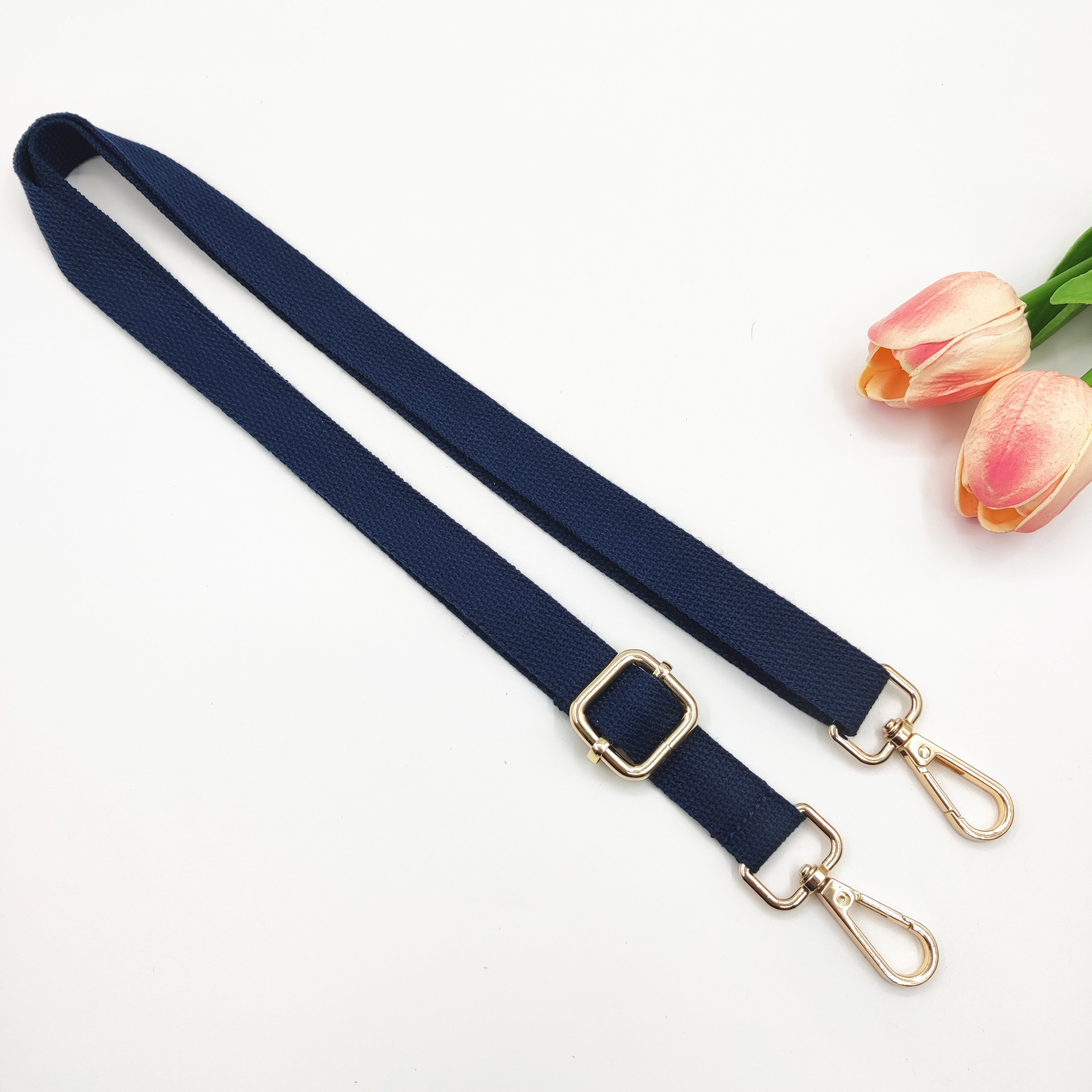 1 Pieza Poliéster Algodón Color Sólido Correa De La Bolsa display picture 8