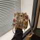 High-value New Chinese-style Cloth Bag Cotton and Linen Shoulder Crossbody Bag 2024 Ethnic Calligraphy Bag National Style Bucket Bag