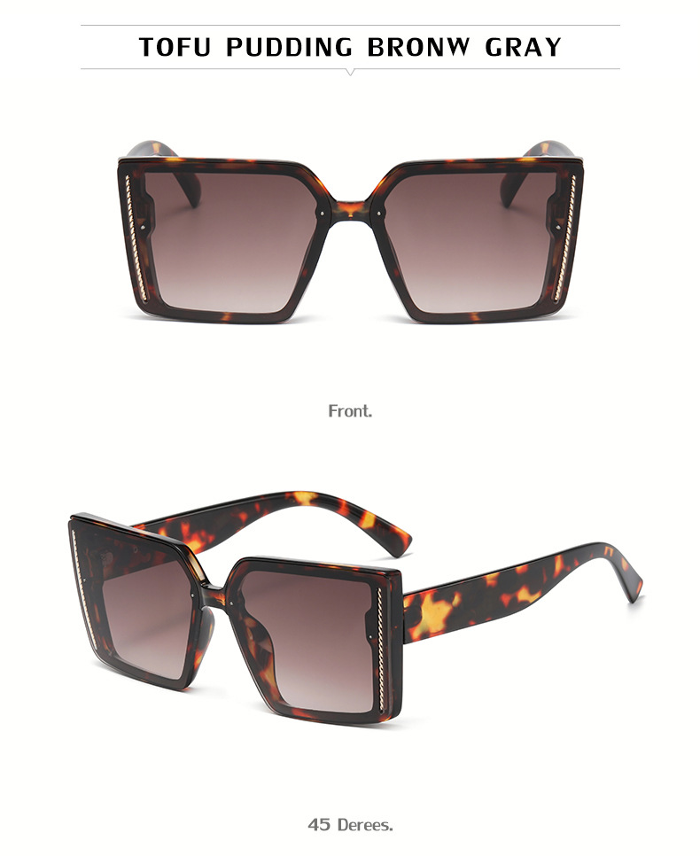 Women's Fashion Geometric Square Sunglasses display picture 4