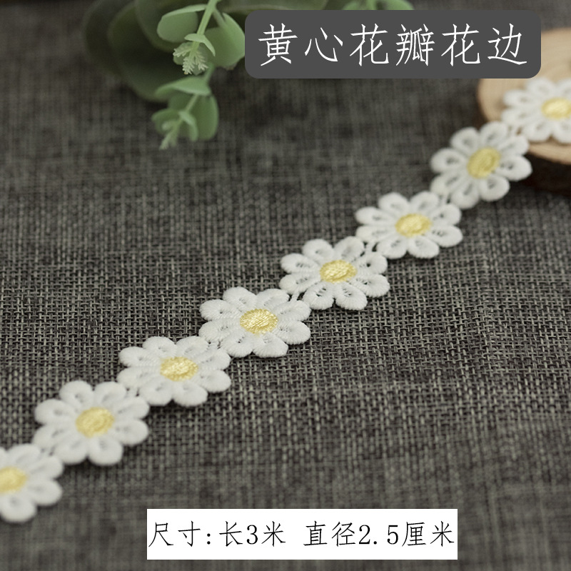 Materiales de manualidades para el entorno de jardín de infantes, pequeños materiales auxiliares para la creación de entornos, decoración de ropa, encaje, borlas blancas, creatividad