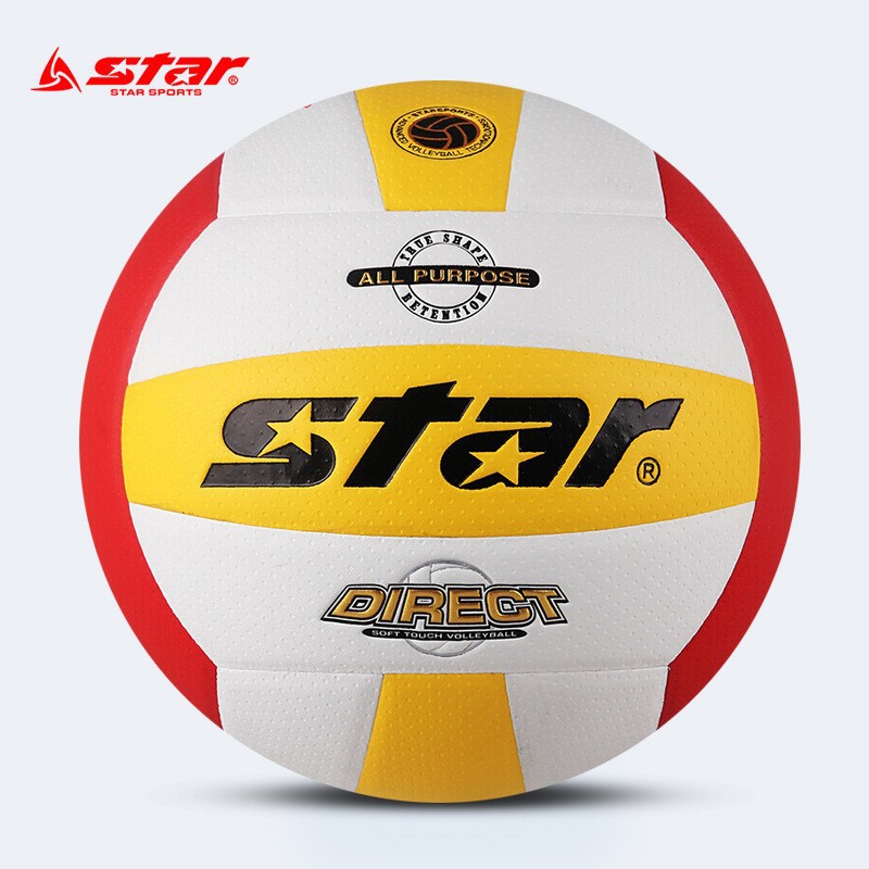 Star Volleyball Vb4055 High School Entrance Exam Training Volleyball, Wear-Resistant Pu Synthetic Leather, Feels Good in Hand