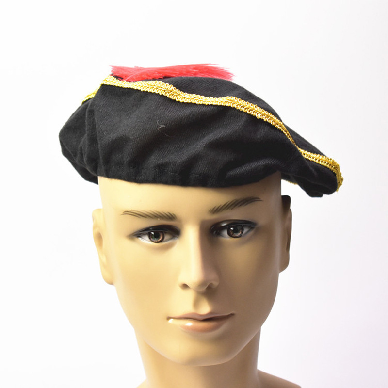 Halloween Piratas del Caribe disfraz de fiesta juego de suministros de piratas capitán juego de juguetes accesorios set de cinco piezas