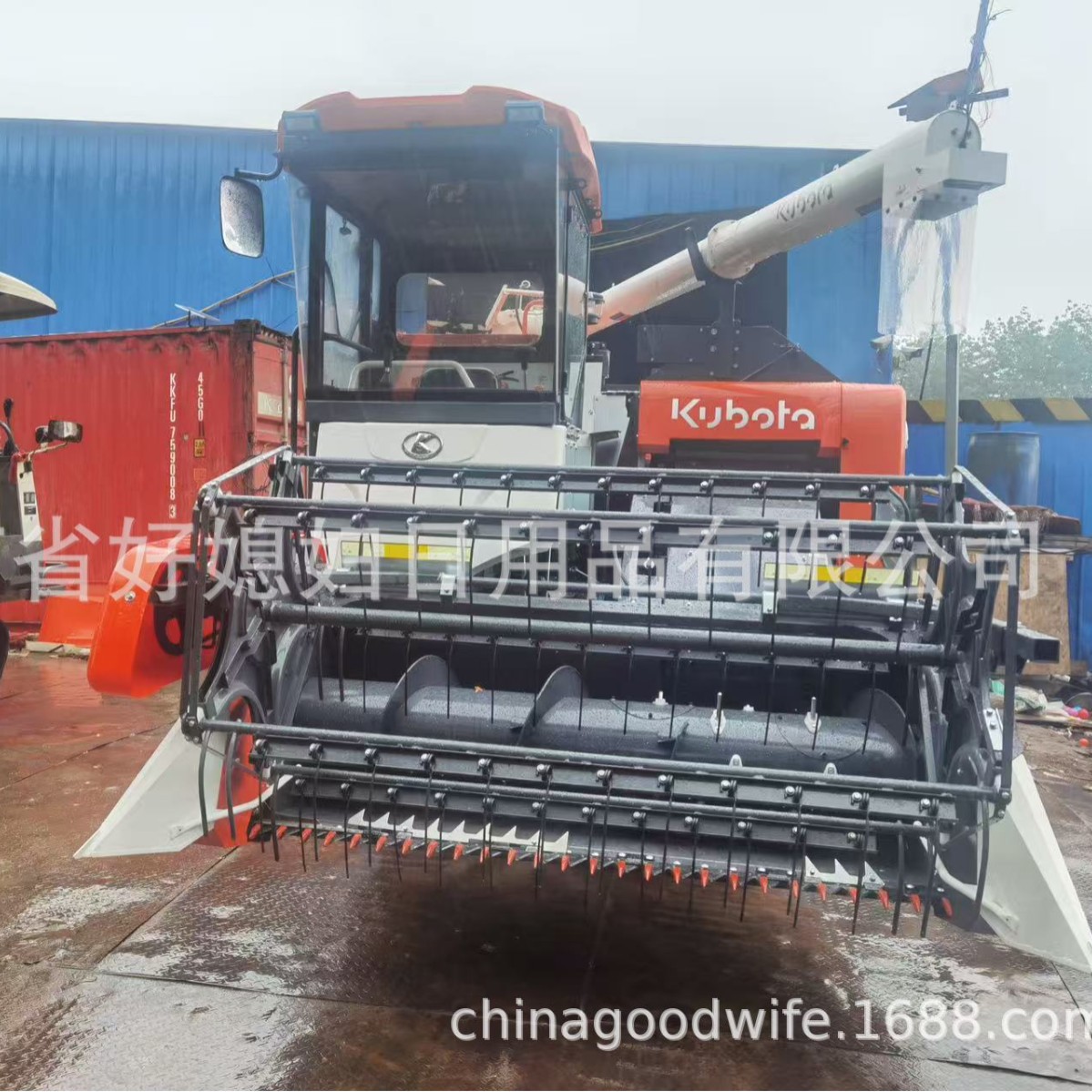 厂家推荐低价新Kubota EX108Q玉米水稻小麦履带高底盘联合收割机