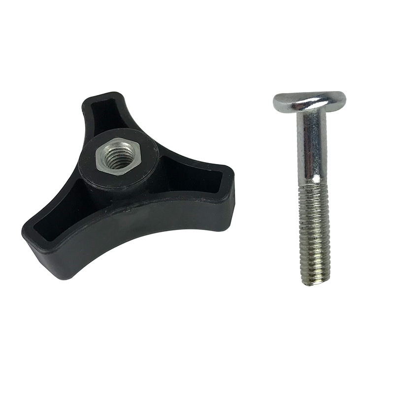 Garden Lawn Mower Triangle Handle Lawn Mower Limit Plastic Handle5cm Screw Universal Triangle Handle