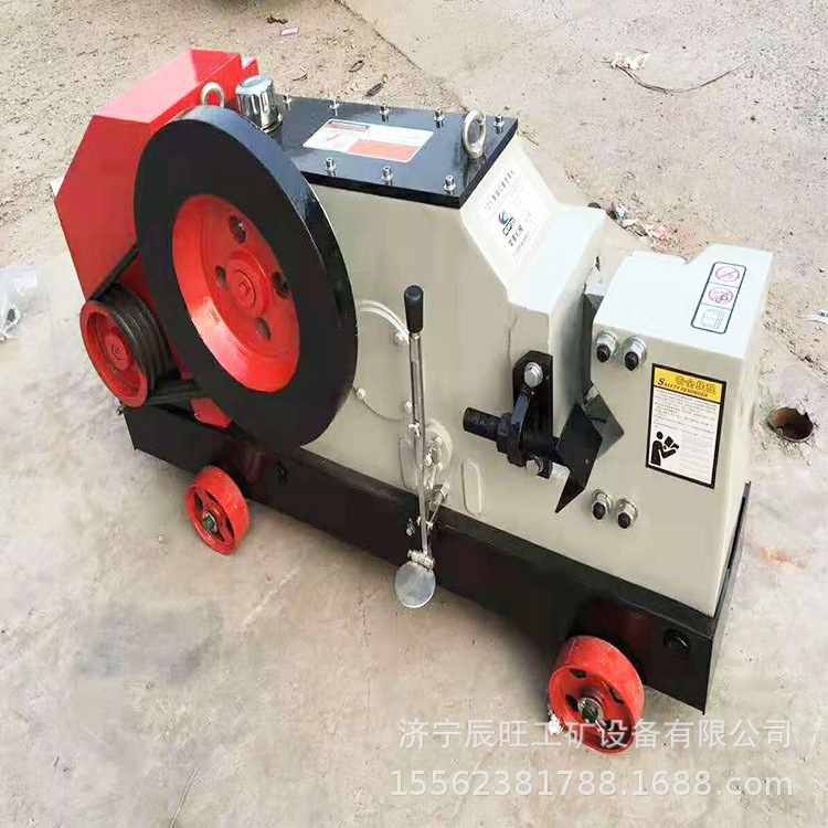 钢筋设备角钢切断机三级螺纹钢圆钢扁铁下脚料截断机角钢切断机