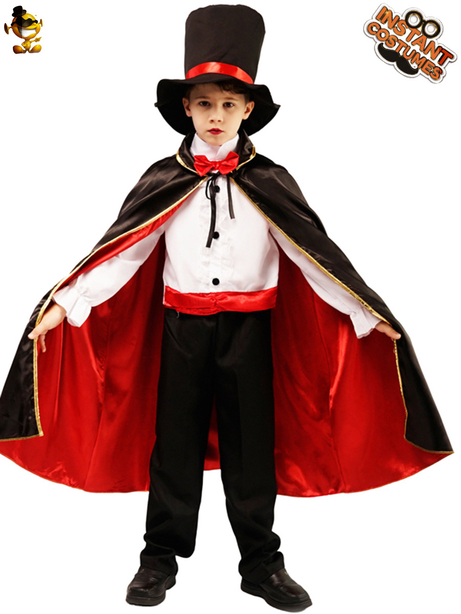 Traje de fiesta de Halloween cosaply fiesta de disfraces temperamento traje de rendimiento horror vampiro Príncipe