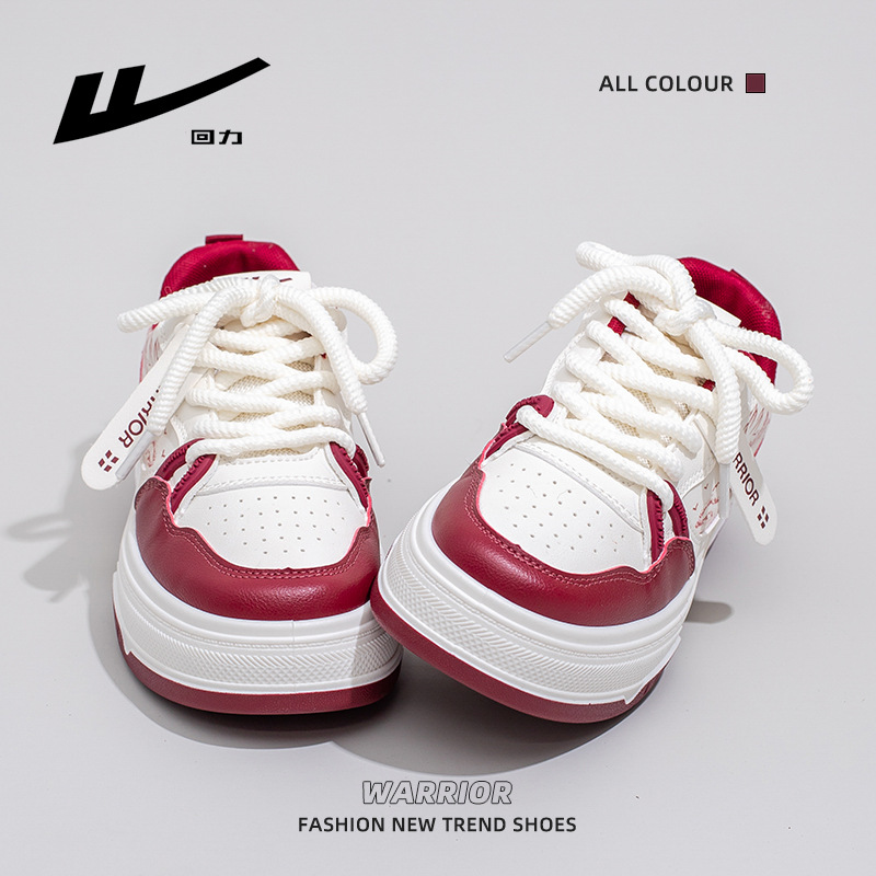 Retro rojo montaña agua impresa zapatos de skate correa cruzada zapatos cómodos callejera moda cool zapatos de estudiantes de cabeza redonda para mujeres