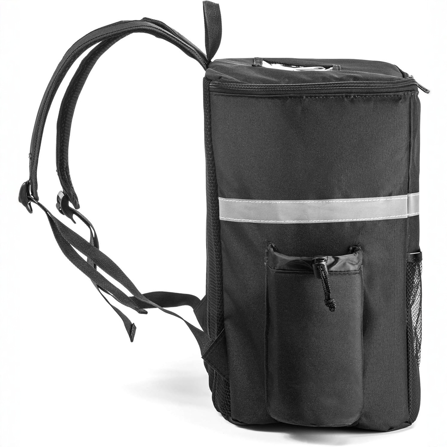 国境を越えた特別なショルダー断熱バッグ 35L ピザテイクアウトボックス厚みのある大容量ショルダーアウトドアピクニックアイスバッグ