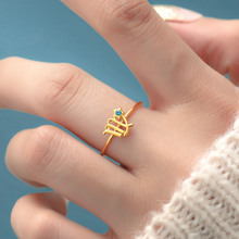 ŷ���¿���Խ�ָ �������յ��18K��ɫʮ���������ڵ�������