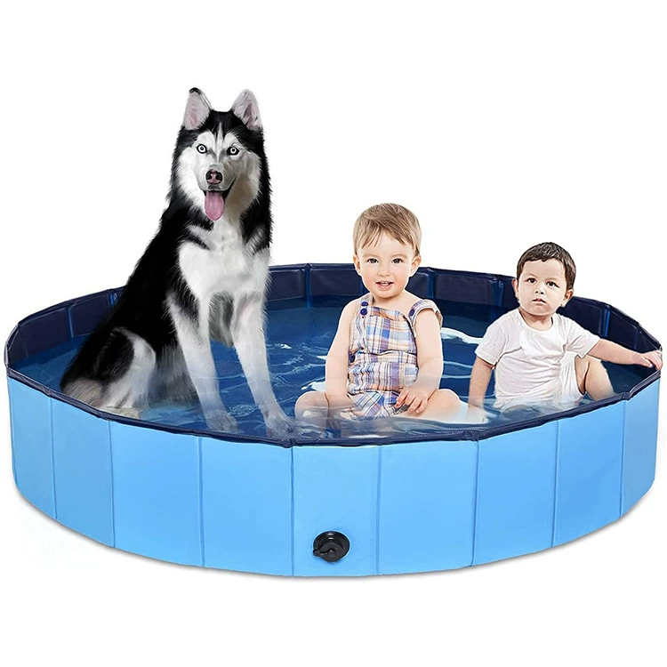 ПВХ собачий бассейн бассейн для домашних животных Летний портативный складной детский питомец игры прохладный бассейн