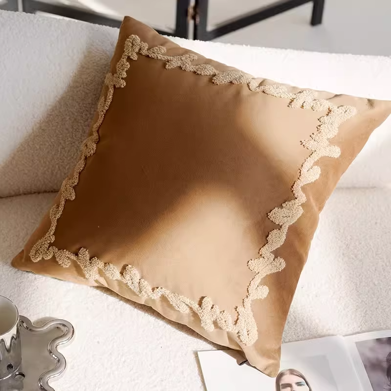 ↤↤↤Brown letter ring 45x45cm↦↦↦