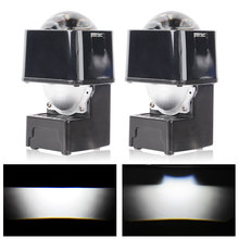 1.5寸LED透镜方形双光透镜汽车大灯矩阵模组远近一体激光车灯改装