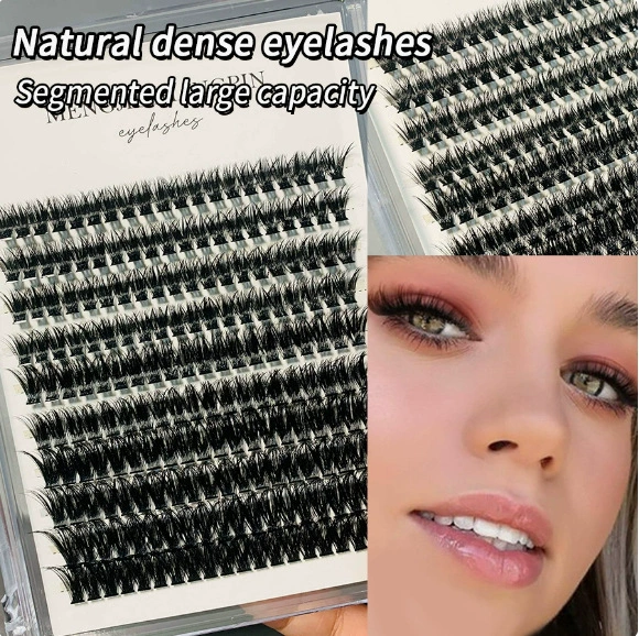 Поддельные (набор)lashes Hanli Hanqi сериия — корейский стиль кластерных ресниц, несколько стилей (наборы для наслоения)