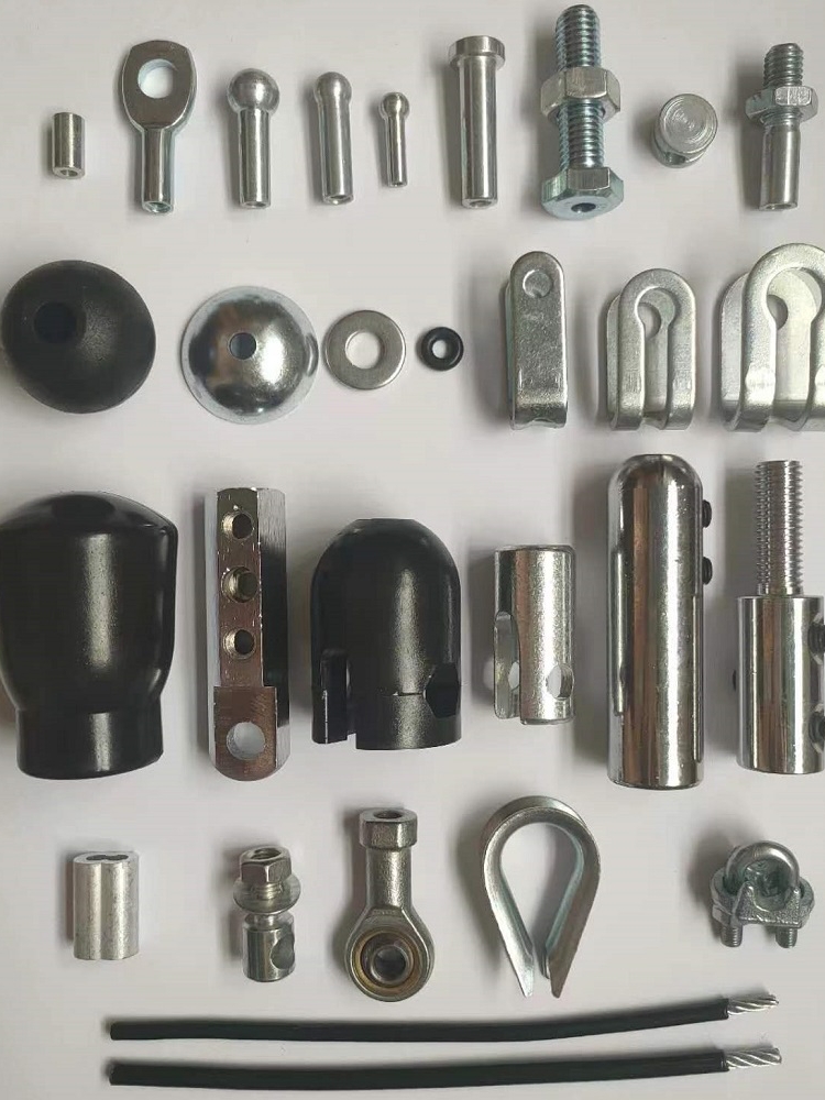 Accesorios de cuerda de acero de gimnasio mantenimiento de cable de cable de cable personalizado terminal de conexión de abrazadera de bloqueo de contrapeso