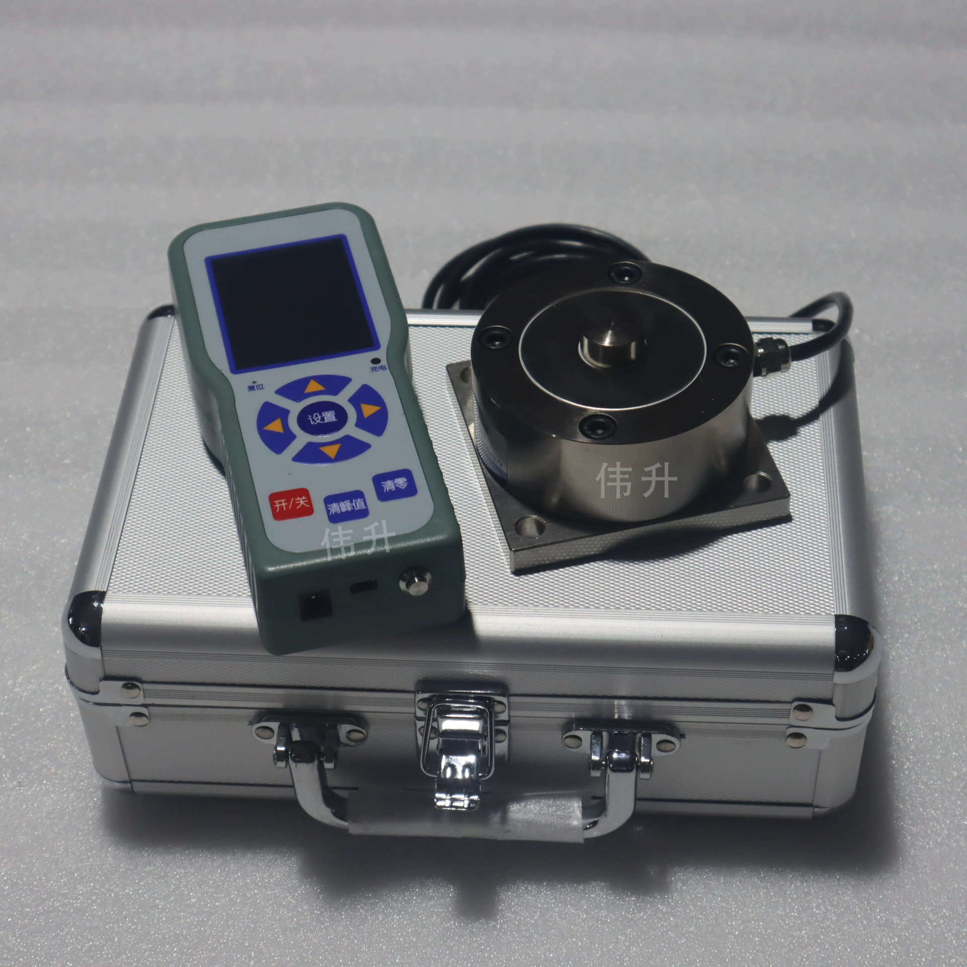 30 тонн спицевого ручного цифрового манометра с внешним датчиком давления 300KN, манометр промышленного класса