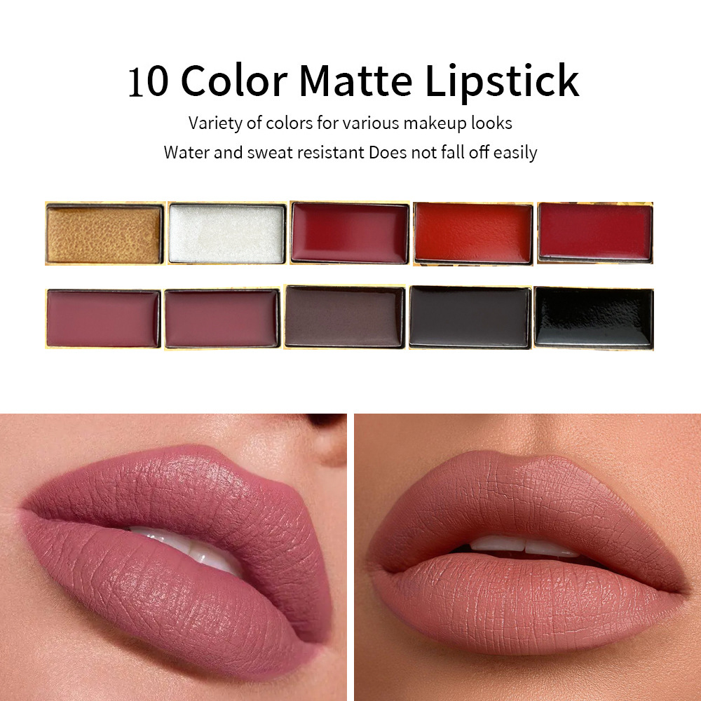 Transfronterizo cuadrado pastel de polvo horneado cara brillo sombra nariz sombra lateral sombra tridimensional resaltar rubor reparación sombra de ojos Placa integrada